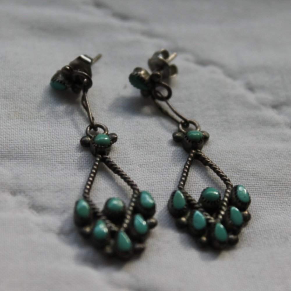 Turquoise Dangle Earrings